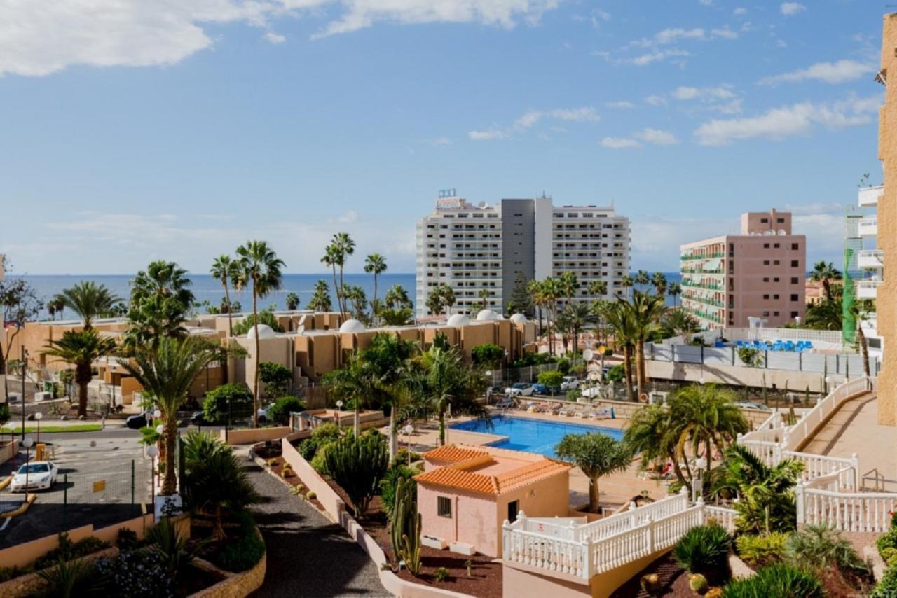 319 Modern Accommodation,Sea View, Wi Fi And Pool Playa de las Americas  Luaran gambar