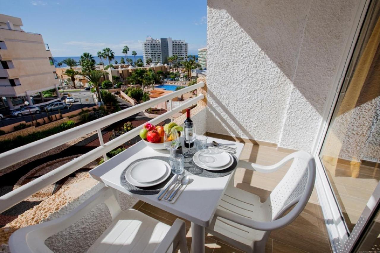 319 Modern Accommodation,Sea View, Wi Fi And Pool Playa de las Americas  Luaran gambar